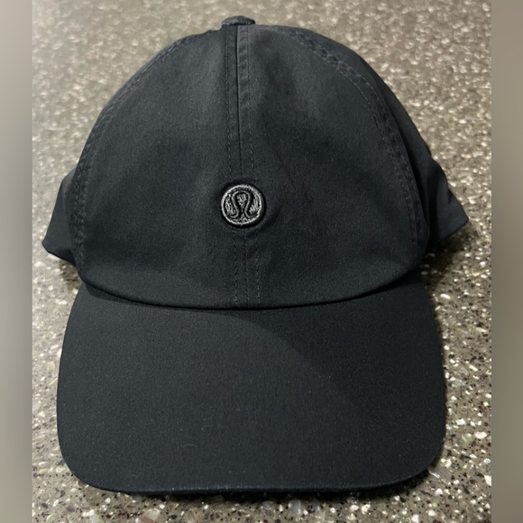 Lululemon Baller Hat Embroidered Logo Black Casual Activewear Running Gym Cap - Picture 4 of 11